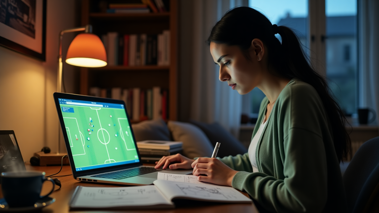 Football tactics study